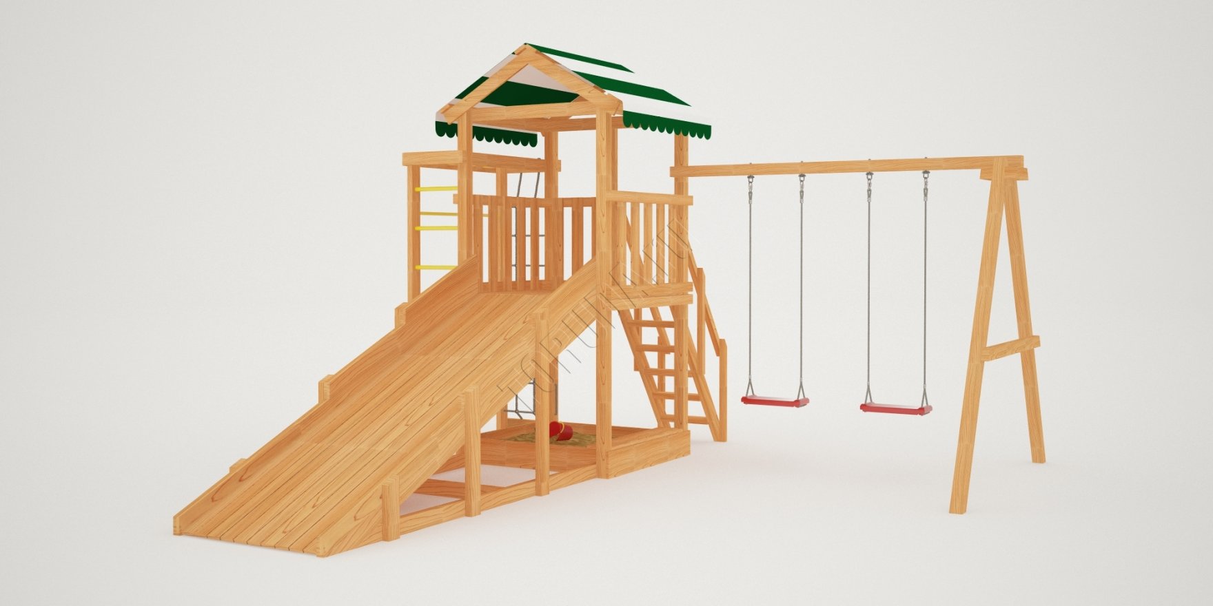 Детская игровая площадка Гарда 5 (всесезонная) - вид 5